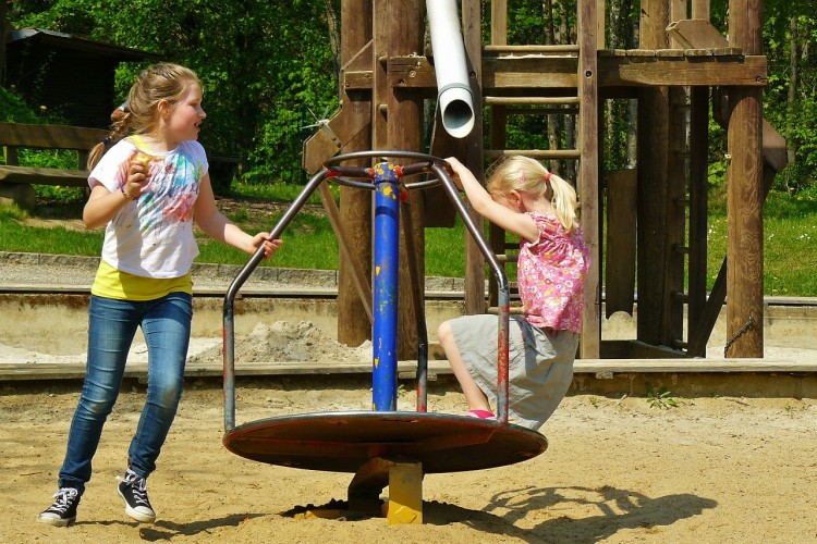 Children on Playground
